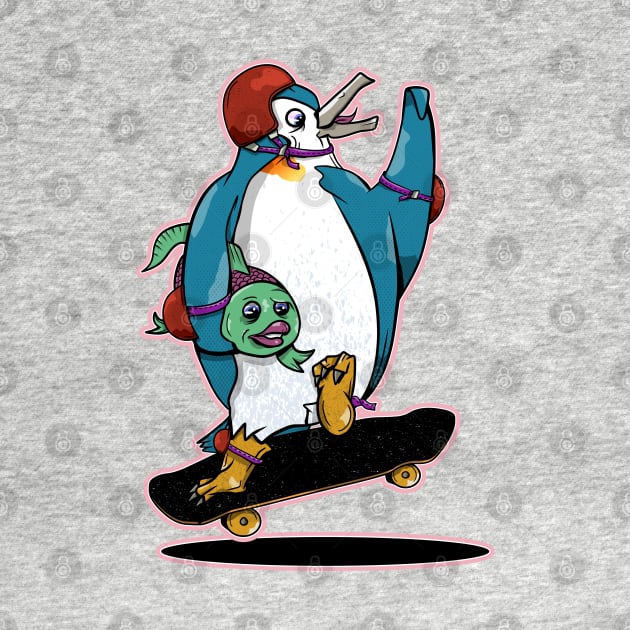 Skateboard Ollie by mailboxdisco